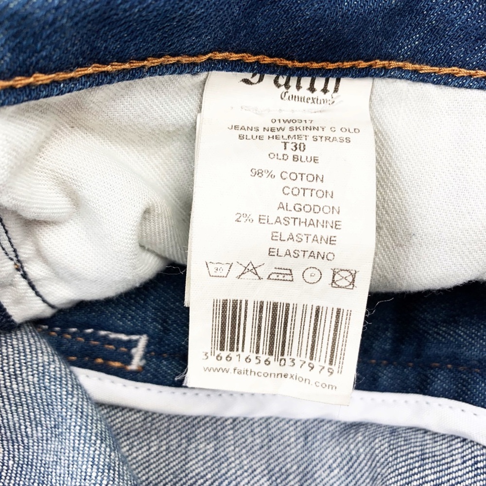 Faith Connexion Studded Helmet Skinny Jeans - Picture 7 of 7